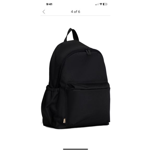 NWT BEIS The Beisics Backpack in BLACK - Picture 6 of 7
